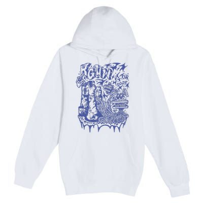 King Gizzard Us 2024 Premium Pullover Hoodie