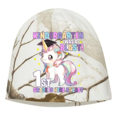 Kindergarten Graduation Unicorn Kindergarten Graduate Kati - Camo Knit Beanie