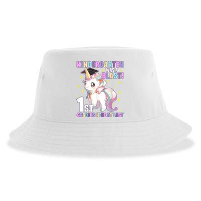 Kindergarten Graduation Unicorn Kindergarten Graduate Sustainable Bucket Hat