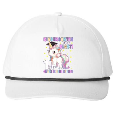 Kindergarten Graduation Unicorn Kindergarten Graduate Snapback Five-Panel Rope Hat