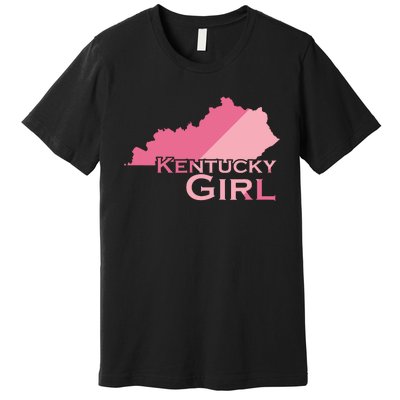 Kentucky Girl Usa America Premium T-Shirt