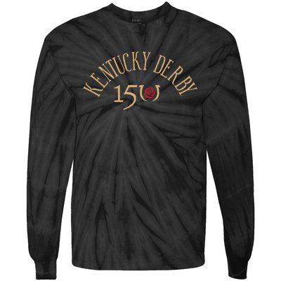 Kentucky Horse 150th Arch Over Tie-Dye Long Sleeve Shirt