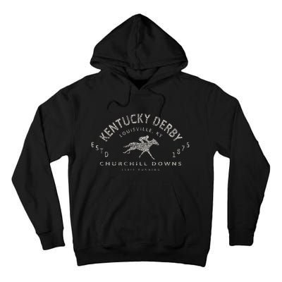 Kentucky Horse 150th Running Horse Lovers Tall Hoodie