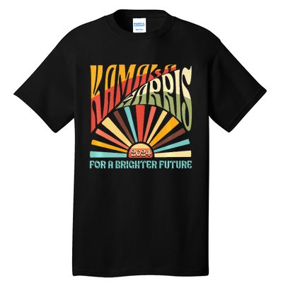 Kamala Harris 2024 For A Brighter Future Kamala Walz 2024 Tall T-Shirt