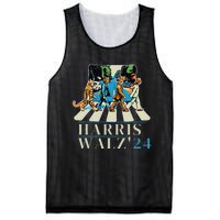 Kamala Harris 2024 Retro Rainbow Vote Democrat Mesh Reversible Basketball Jersey Tank