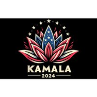 Kamala Harris 2024 Presidential Campaign American Lotus Bumper Sticker