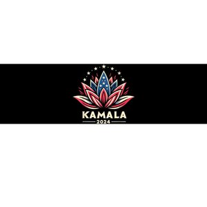 Kamala Harris 2024 Presidential Campaign American Lotus Bumper Sticker