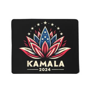 Kamala Harris 2024 Presidential Campaign American Lotus Mousepad