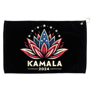 Kamala Harris 2024 Presidential Campaign American Lotus Grommeted Golf Towel