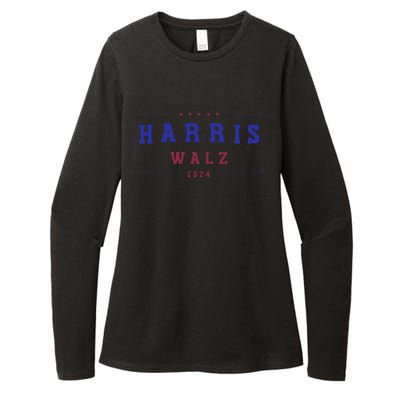 Kamala Harris 2024 Tim Walz 2024 Womens CVC Long Sleeve Shirt