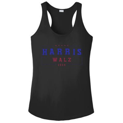 Kamala Harris 2024 Tim Walz 2024 Ladies PosiCharge Competitor Racerback Tank