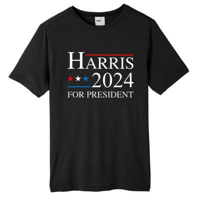 Kamala Harris 2024 For President Election Campaign Tall Fusion ChromaSoft Performance T-Shirt