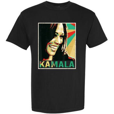 Kamala Harris 2024 Kamala For President Garment-Dyed Heavyweight T-Shirt