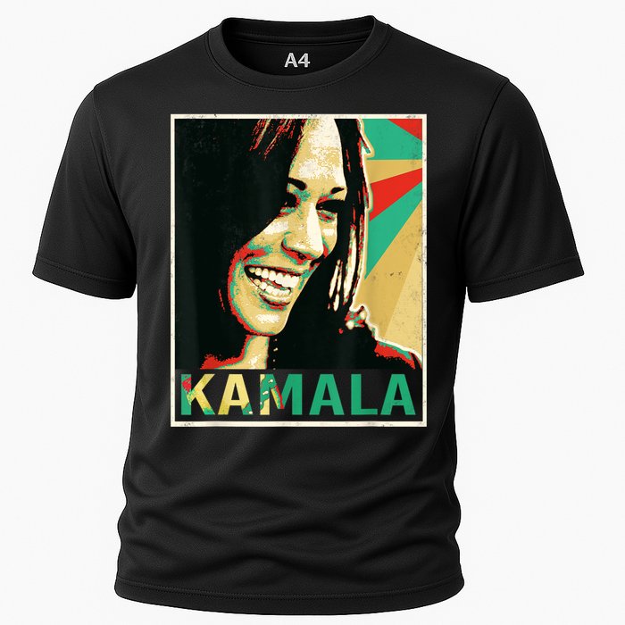 Kamala Harris 2024 Kamala For President Cooling Performance Crew T-Shirt