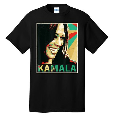 Kamala Harris 2024 Kamala For President Tall T-Shirt