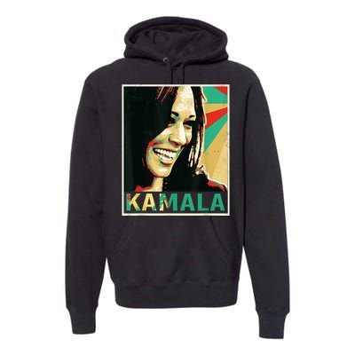 Kamala Harris 2024 Kamala For President Premium Hoodie