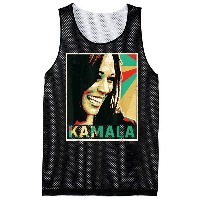 Kamala Harris 2024 Kamala For President Mesh Reversible Basketball Jersey Tank