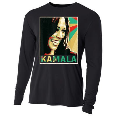 Kamala Harris 2024 Kamala For President Cooling Performance Long Sleeve Crew