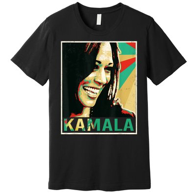 Kamala Harris 2024 Kamala For President Premium T-Shirt