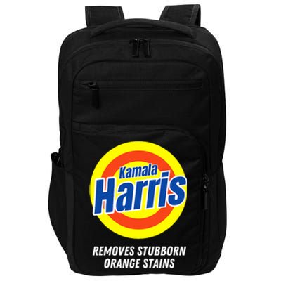 Kamala Harris 2024 Removes Stubborn Orange Stains Humorous Impact Tech Backpack