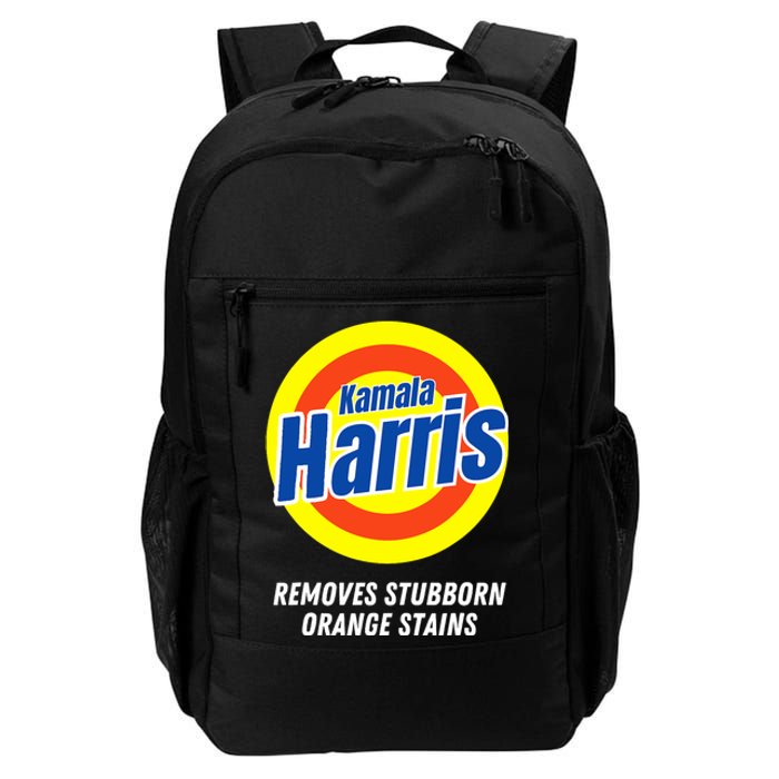 Kamala Harris 2024 Removes Stubborn Orange Stains Humorous Daily Commute Backpack