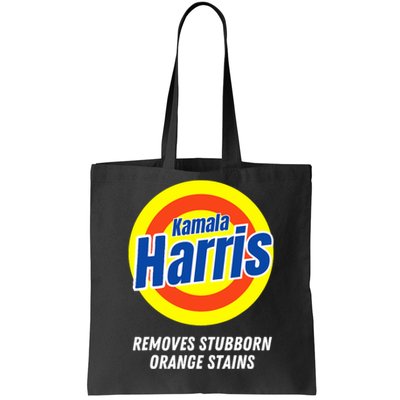 Kamala Harris 2024 Removes Stubborn Orange Stains Humorous Tote Bag