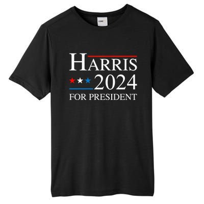 Kamala Harris 2024 For President Election Campaign Tall Fusion ChromaSoft Performance T-Shirt