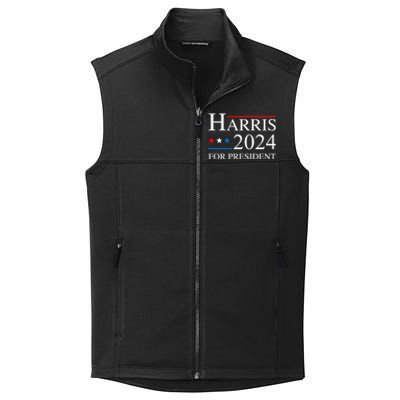 Kamala Harris 2024 For President Election Campaign Collective Smooth Fleece Vest