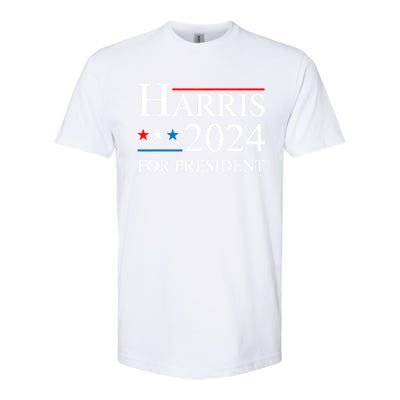 Kamala Harris 2024 For President Election Campaign Softstyle CVC T-Shirt