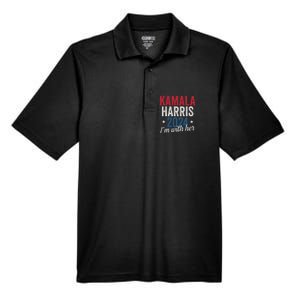 Kamala Harris 2024 Support IM With Her Kamala Harris 2024 Men's Origin Performance Pique Polo