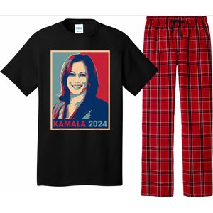 Kamala Harris 2024 For President Election Democratic Party Pajama Set