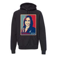 Kamala Harris 2024 For President Election Democratic Party Premium Hoodie