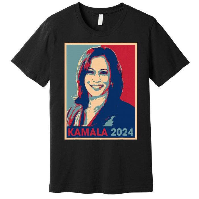 Kamala Harris 2024 For President Election Democratic Party Premium T-Shirt