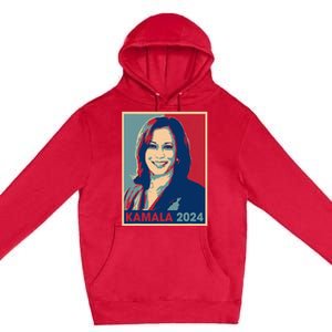 Kamala Harris 2024 For President Election Democratic Party Premium Pullover Hoodie