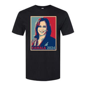 Kamala Harris 2024 For President Election Democratic Party Softstyle CVC T-Shirt