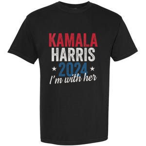 Kamala Harris 2024 Support Im With Her Kamala Harris 2024 Garment-Dyed Heavyweight T-Shirt