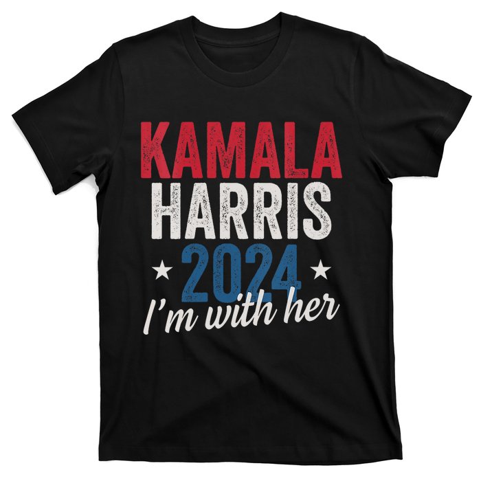 Kamala Harris 2024 Support Im With Her Kamala Harris 2024 T-Shirt