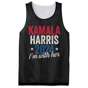 Kamala Harris 2024 Support Im With Her Kamala Harris 2024 Mesh Reversible Basketball Jersey Tank