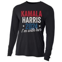 Kamala Harris 2024 Support Im With Her Kamala Harris 2024 Cooling Performance Long Sleeve Crew