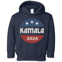 Kamala Harris 2024 For President Retro Toddler Hoodie