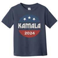 Kamala Harris 2024 For President Retro Toddler T-Shirt