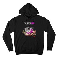 Kamala Harris 2024 IM With Her Rocking Chucks & Pearls Hoodie