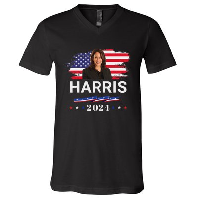 Kamala Harris 2024 Kamala Harris For President 2024 V-Neck T-Shirt