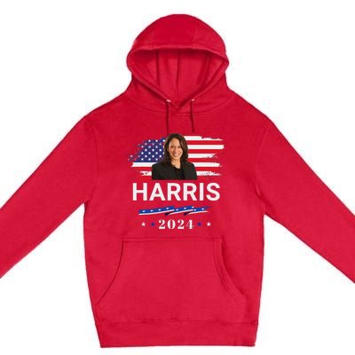 Kamala Harris 2024 Kamala Harris For President 2024 Premium Pullover Hoodie