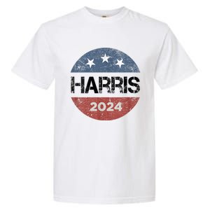 Kamala Harris 2024 For President Campaign Us Flag Garment-Dyed Heavyweight T-Shirt