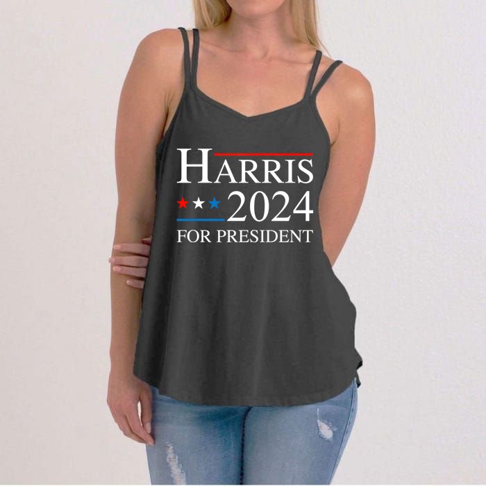 Kamala Harris 2024 For President Election Campaign Women's Strappy Tank