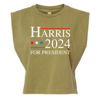 Kamala Harris 2024 For President Election Campaign Garment-Dyed Women's Muscle Tee