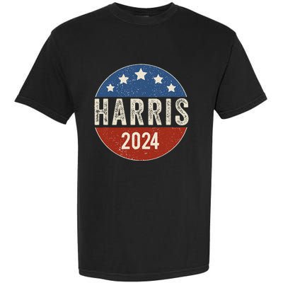 Kamala Harris 2024 For President Campaign Us Flag Garment-Dyed Heavyweight T-Shirt