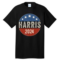 Kamala Harris 2024 For President Campaign Us Flag Tall T-Shirt