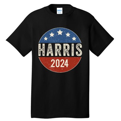 Kamala Harris 2024 For President Campaign Us Flag Tall T-Shirt